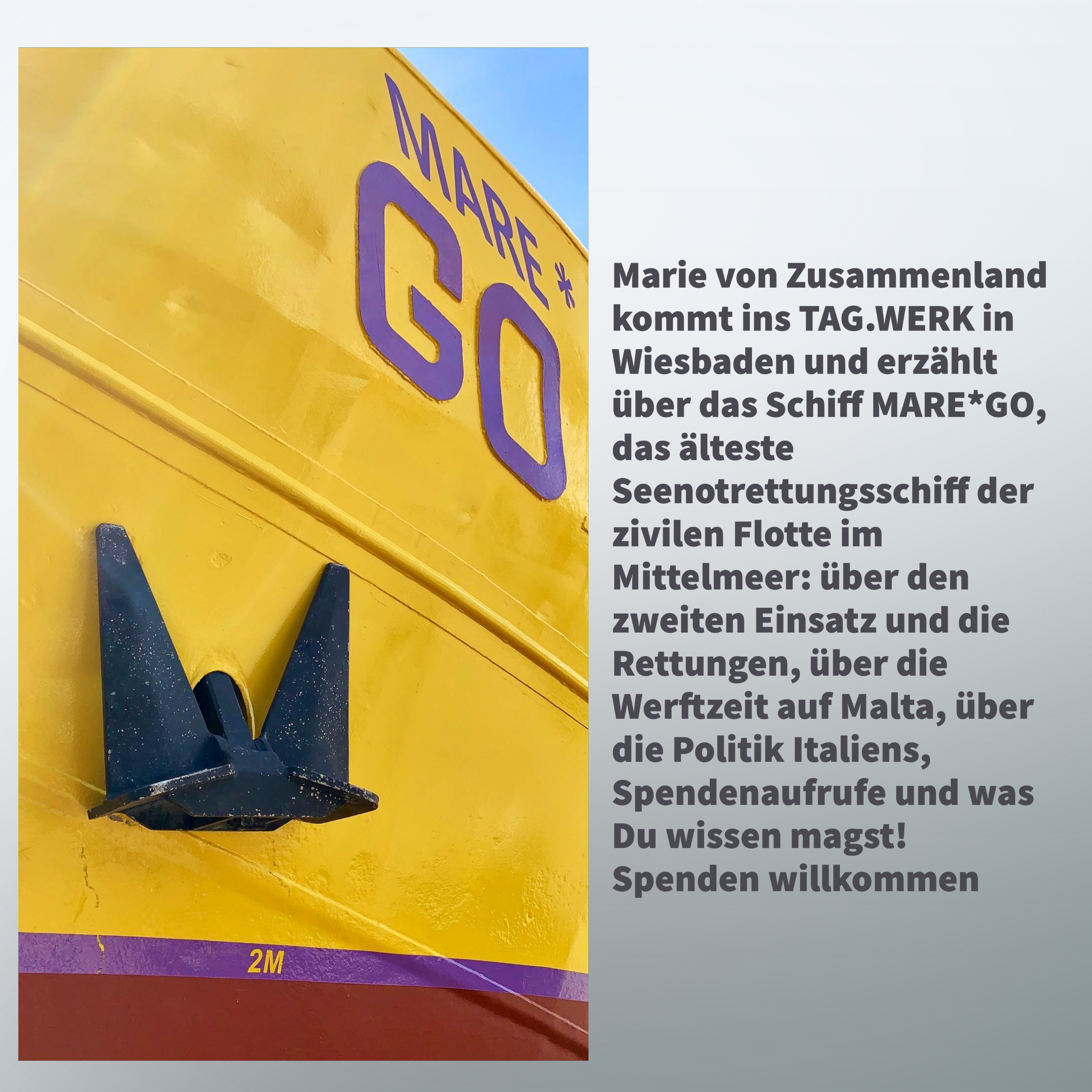 MARE*GOes TAG.WERK_2