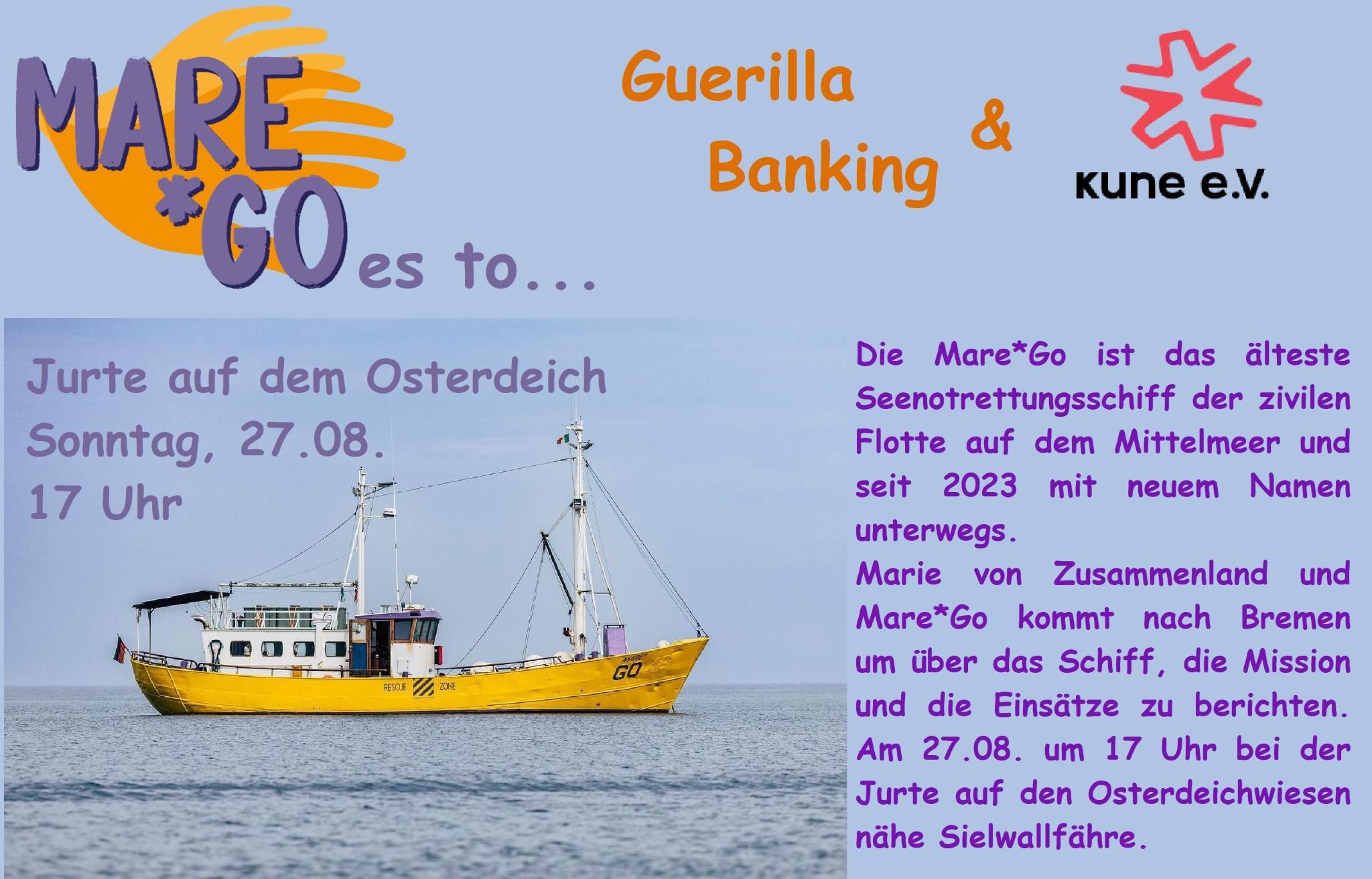 MARE*GOes to Jurte Bremen